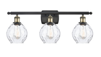Ballston Three Light Bath Vanity in Black Antique Brass (405|516-3W-BAB-G362)