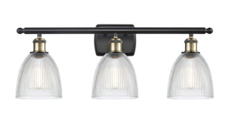 Ballston LED Bath Vanity in Black Antique Brass (405|516-3W-BAB-G382-LED)