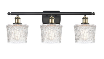 Ballston Three Light Bath Vanity in Black Antique Brass (405|516-3W-BAB-G402)