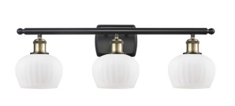 Ballston Three Light Bath Vanity in Black Antique Brass (405|516-3W-BAB-G91)