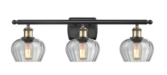 Ballston Three Light Bath Vanity in Black Antique Brass (405|516-3W-BAB-G92)