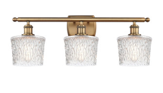 Ballston Three Light Bath Vanity in Brushed Brass (405|516-3W-BB-G402)