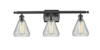 Ballston LED Bath Vanity in Matte Black (405|516-3W-BK-G275-LED)