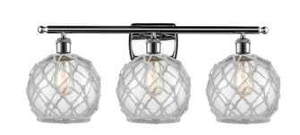 Ballston Three Light Bath Vanity in Polished Chrome (405|516-3W-PC-G122-8RW)