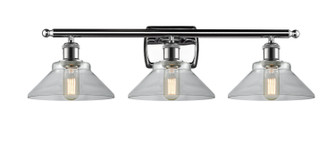 Ballston Three Light Bath Vanity in Polished Chrome (405|516-3W-PC-G132)