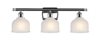 Ballston Three Light Bath Vanity in Polished Chrome (405|516-3W-PC-G411)