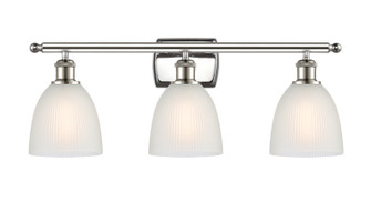 Ballston LED Bath Vanity in Polished Nickel (405|516-3W-PN-G381-LED)