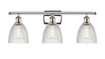 Ballston Three Light Bath Vanity in Polished Nickel (405|516-3W-PN-G382)