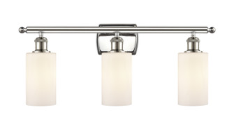 Ballston Three Light Bath Vanity in Polished Nickel (405|516-3W-PN-G801)