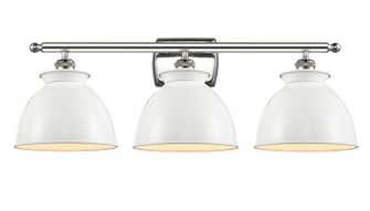 Ballston Three Light Bath Vanity in Polished Nickel (405|516-3W-PN-M14-W)