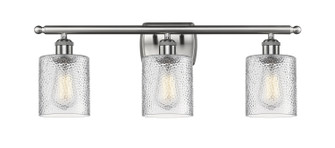 Ballston Three Light Bath Vanity in Brushed Satin Nickel (405|516-3W-SN-G112)