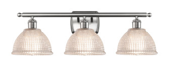 Ballston Three Light Bath Vanity in Brushed Satin Nickel (405|516-3W-SN-G422)