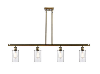 Ballston Four Light Island Pendant in Antique Brass (405|516-4I-AB-G802)