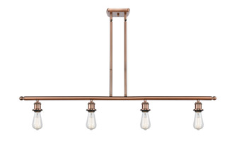 Ballston Four Light Island Pendant in Antique Copper (405|516-4I-AC)