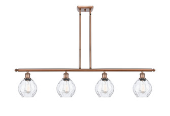 Ballston Four Light Island Pendant in Antique Copper (405|516-4I-AC-G362)