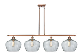Ballston LED Island Pendant in Antique Copper (405|516-4I-AC-G92-L-LED)