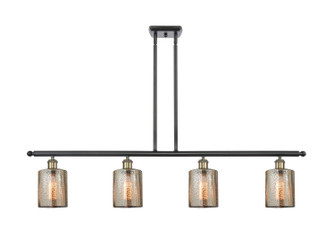 Ballston Four Light Island Pendant in Black Antique Brass (405|516-4I-BAB-G116)
