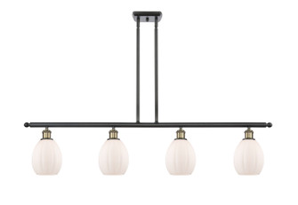 Ballston Four Light Island Pendant in Black Antique Brass (405|516-4I-BAB-G81)