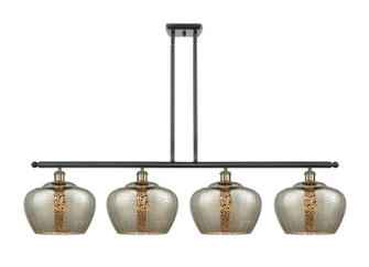 Ballston Four Light Island Pendant in Black Antique Brass (405|516-4I-BAB-G96-L)