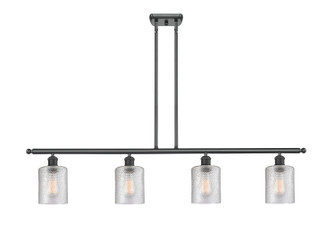Ballston Four Light Island Pendant in Matte Black (405|516-4I-BK-G112)