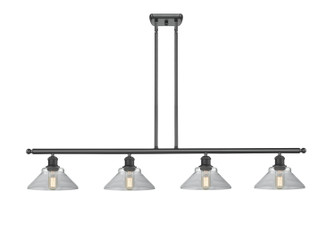 Ballston Four Light Island Pendant in Matte Black (405|516-4I-BK-G132)