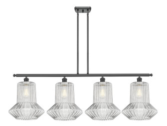 Ballston Four Light Island Pendant in Matte Black (405|516-4I-BK-G212)