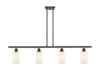 Ballston Four Light Island Pendant in Matte Black (405|516-4I-BK-G801)