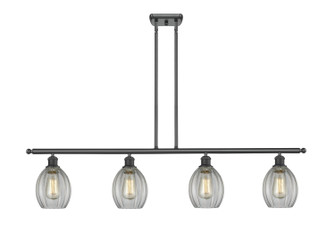 Ballston Four Light Island Pendant in Matte Black (405|516-4I-BK-G82)