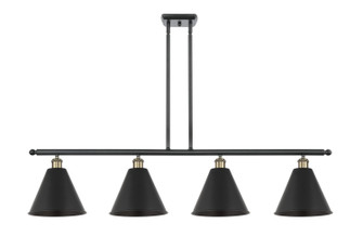 Ballston LED Island Pendant in Matte Black (405|516-4I-BK-MBC-12-BK-LED)
