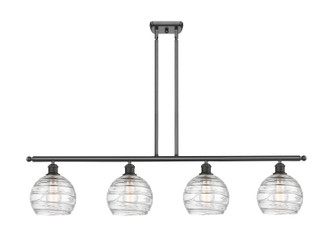 Ballston Four Light Island Pendant in Oil Rubbed Bronze (405|516-4I-OB-G1213-8)