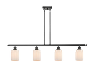 Ballston Four Light Island Pendant in Oil Rubbed Bronze (405|516-4I-OB-G341)