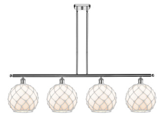 Ballston Four Light Island Pendant in Polished Chrome (405|516-4I-PC-G121-10RW)