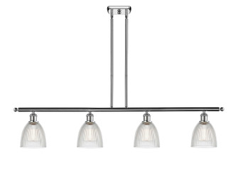 Ballston Four Light Island Pendant in Polished Chrome (405|516-4I-PC-G382)