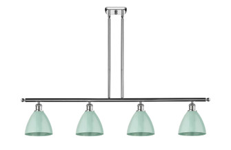 Ballston Four Light Island Pendant in Polished Chrome (405|516-4I-PC-MBD-75-SF)