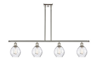 Ballston Four Light Island Pendant in Polished Nickel (405|516-4I-PN-G362)