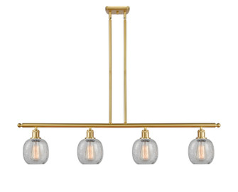 Ballston Four Light Island Pendant in Satin Gold (405|516-4I-SG-G105)