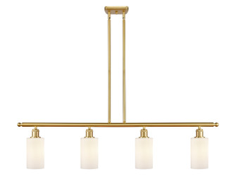 Ballston Four Light Island Pendant in Satin Gold (405|516-4I-SG-G801)