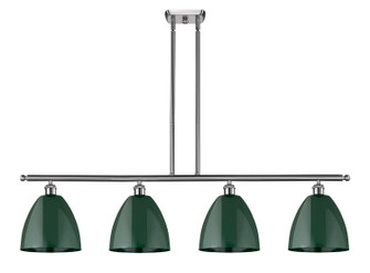 Ballston Four Light Island Pendant in Brushed Satin Nickel (405|516-4I-SN-MBD-9-GR)