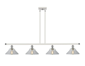 Ballston LED Island Pendant in White Polished Chrome (405|516-4I-WPC-G132-LED)