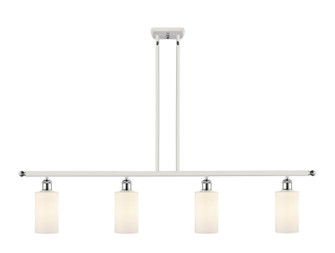 Ballston Four Light Island Pendant in White Polished Chrome (405|516-4I-WPC-G801)