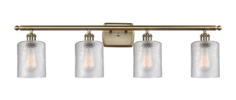 Ballston Four Light Bath Vanity in Antique Brass (405|516-4W-AB-G112)