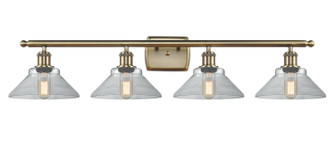 Ballston LED Bath Vanity in Antique Brass (405|516-4W-AB-G132-LED)