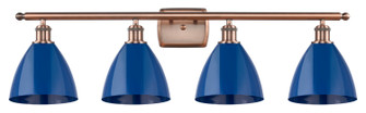 Ballston Four Light Bath Vanity in Antique Copper (405|516-4W-AC-MBD-75-BL)