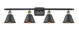 Ballston Four Light Bath Vanity in Black Antique Brass (405|516-4W-BAB-M8)