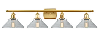 Ballston Four Light Bath Vanity in Satin Gold (405|516-4W-SG-G132)