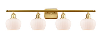 Ballston Four Light Bath Vanity in Satin Gold (405|516-4W-SG-G91)