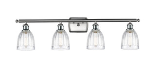 Ballston Four Light Bath Vanity in Brushed Satin Nickel (405|516-4W-SN-G442)