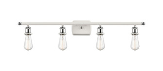 Ballston Four Light Bath Vanity in White Polished Chrome (405|516-4W-WPC)