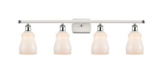 Ballston LED Bath Vanity in White Polished Chrome (405|516-4W-WPC-G391-LED)