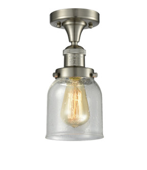 Franklin Restoration LED Semi-Flush Mount in Antique Brass (405|517-1CH-AB-G513-LED)